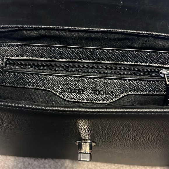 Badgley Mischka Black Studded Handbag - Picture 6 of 7